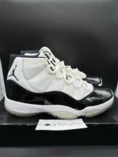 Size 9.5 Pre Owned Nike Air Jordan 11 Retro High Concord 378037-100 Mens