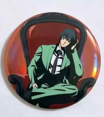 sakamoto days 楽　箔押し缶バッジ　Chair　PLAZA　17個 PochiMart】SAKAMOTO DAYS限定 描き下ろし オーロラ＆箔押し