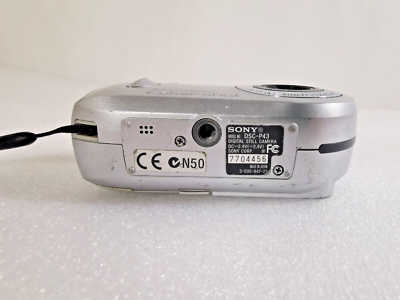 Sony Cyber-shot DSC-P43 4.1 MP Digital Camera Silver | eBay