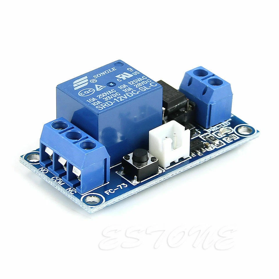 1 Channel Latching Relay Module, Touch Bistable Switch MCU Control, 5V /12V /24V - Image 2 of 4