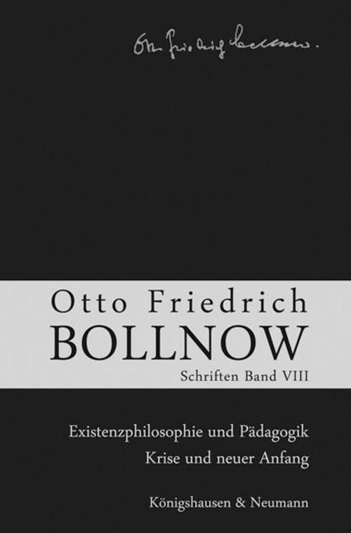 Thumbnail - Otto Friedrich Bollnow: Schriften Hans-ulrich Lessing