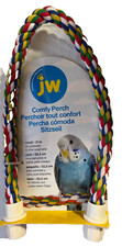 Booda Byrdy Comfy Flexible Perch Bird 21" X5/8 Small Preening Bird Toy Rope bend