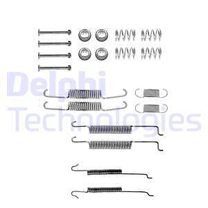 Delphi LY1121 ZubehÖRsatz, Bremsbacken Hinterachse FÜR Audi Seat Skoda VW-image