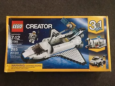 LEGO Creator Space Shuttle Explorer 31066 Building Kit 285 Piece Toy For Kids