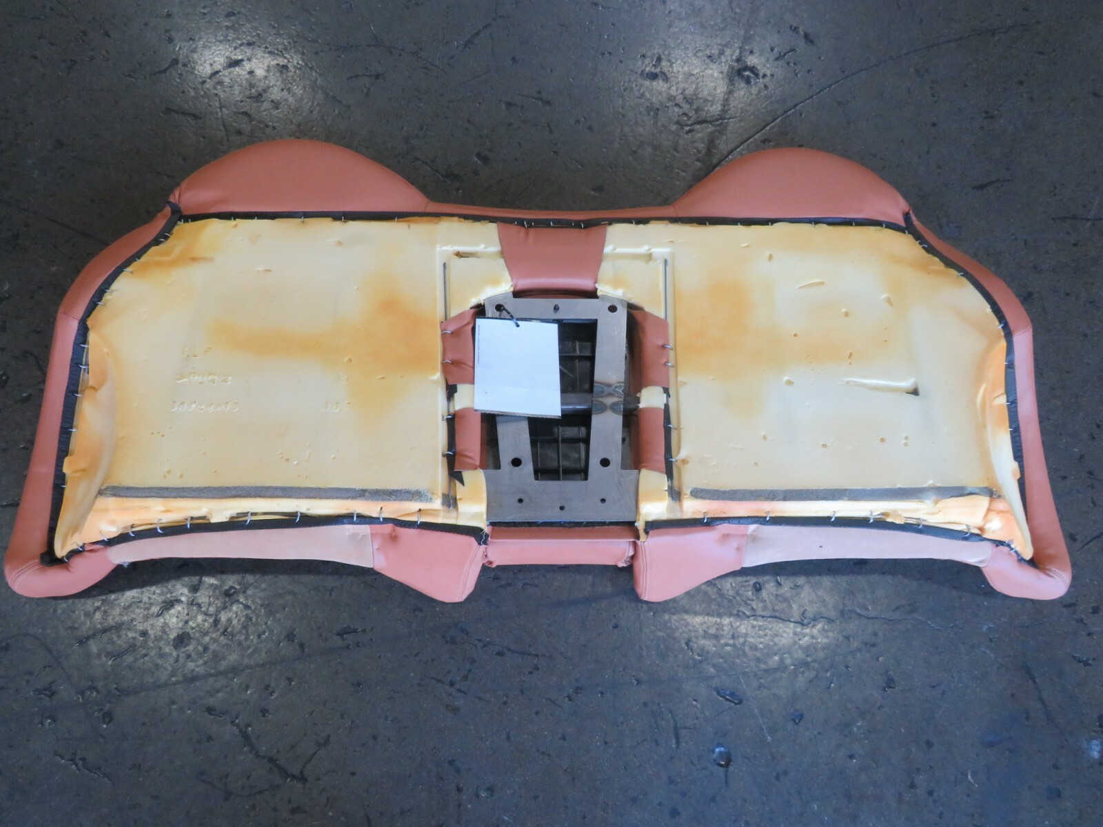 Maserati M128 Coupe, Rear Seat, Top Section, Used, P/N 981202100