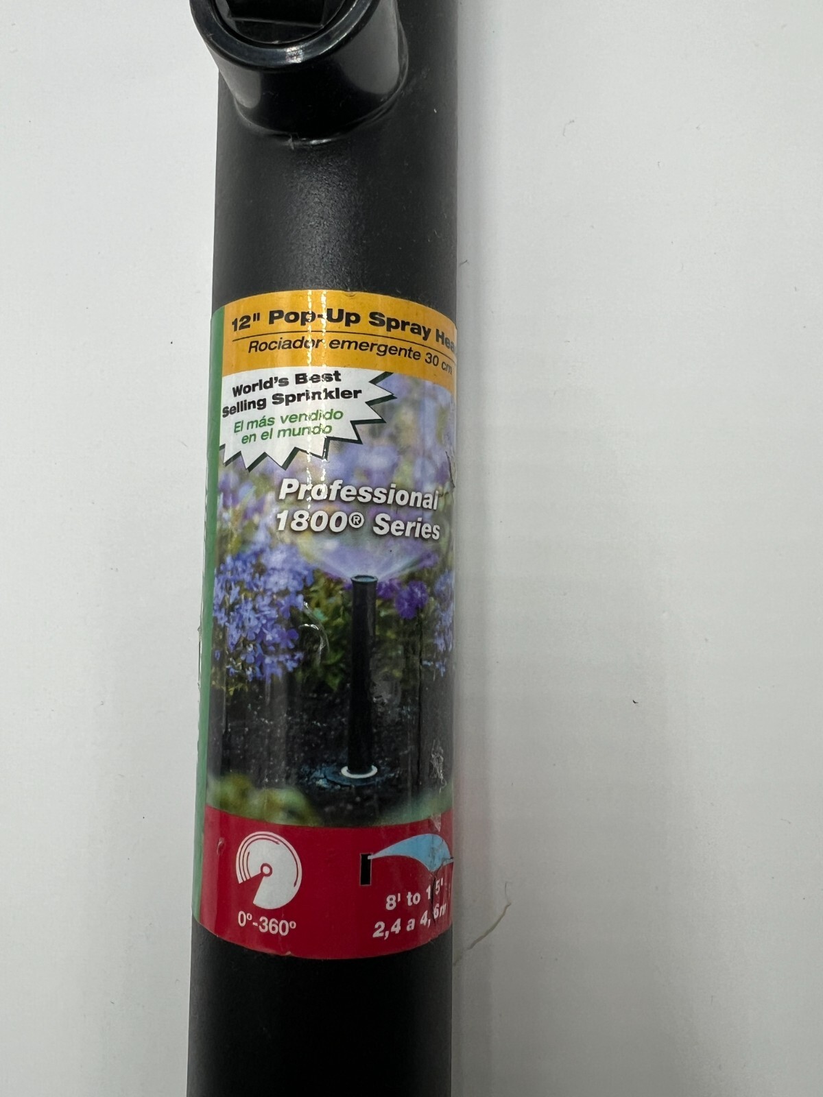 Rain Bird Pop-Up Spray Head Adjustable Pattern Professional Sprinkler 12" 1812AP