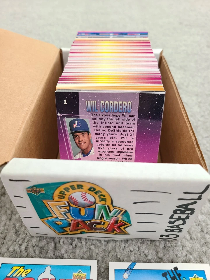 1993 Upper Deck Fun Pack Baseball Card Singles + Inserts - Complete Your Set - Image 2 of 4