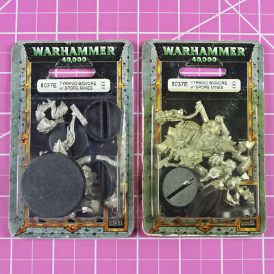 Warhammer 40K Tyranid Biovore with Spore Mines (2 Packs!) Metal - OOP - Tyranids