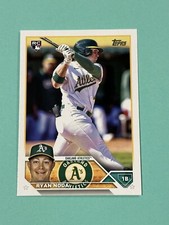 2023 Topps Update Ryan Noda Rookie #US75 Oakland Athletics RC (D)