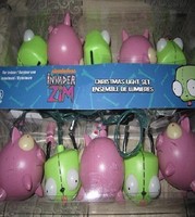 Invader Zim Gir & Pig Holiday Christmas String Of Lights Set Decoration Gift Invader Zim Gir & Pig Holiday Christmas String Of Lights Set Decoration Gift