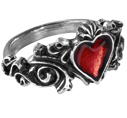 Alchemy Gothic Bathory Crystal Ring Q (R45) | eBay
