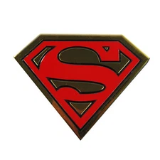 New Superman Gold Logo 3D Aluminum Sticker Decal Emblem Car Truck Automobile