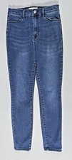 Pacsun Women's Jeans Sz 27 S 26x25 Blue Ultra Super Stretch High-Rise Jegging