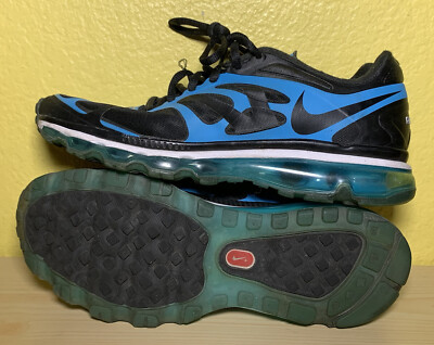 Women's Nike Air Max 2012 Current Blue Athletic Shoes 487679-004 Size 