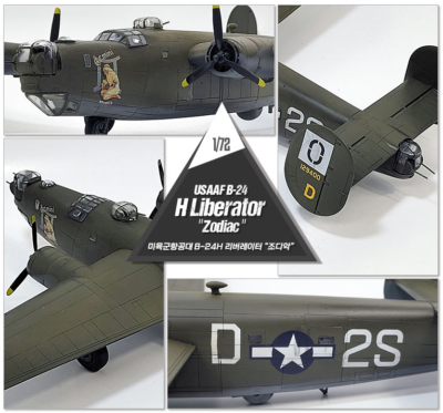 Airfix Maker Uçak 1:72Consolidated B-24 Liberator B.VI N:A06010