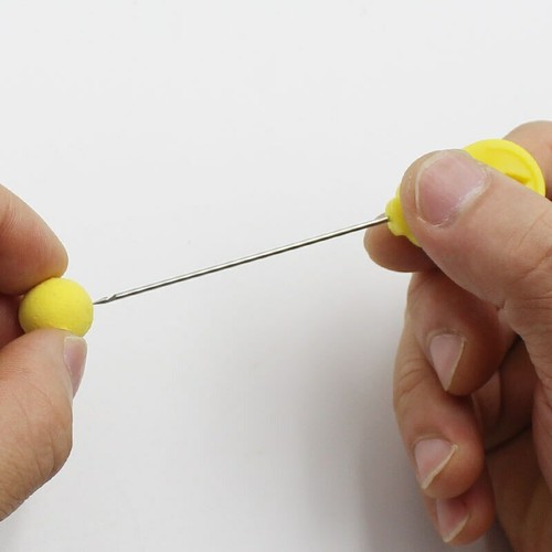 3 piezas aguja de cebo para cabello de púas de seguridad para cebo de plataforma de pesca de carpa - Imagen 5 de 8