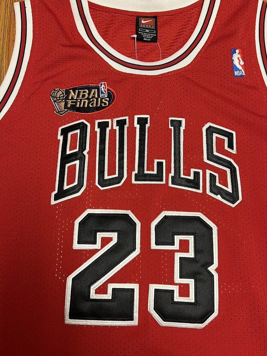 Nike Bulls 23 バスケットボールジャージ M Vintage Nike NBA Chicago Bulls Michael Jordan 23 Rookie