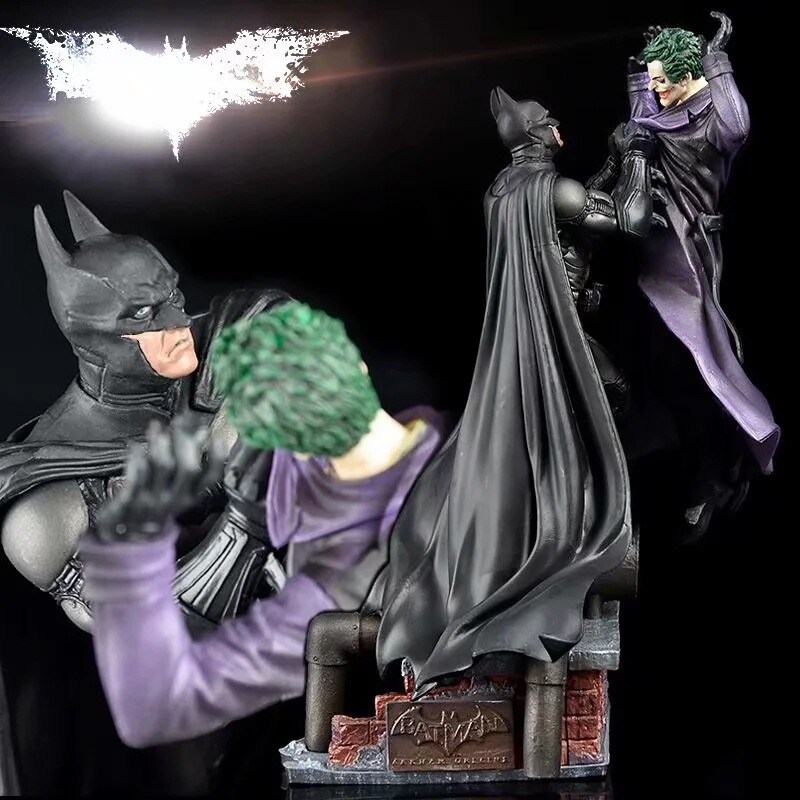 Batman vs Joker 限定版 フィギュア Warner Bros Batman Arkham Origins Statue VS Joker Collectors