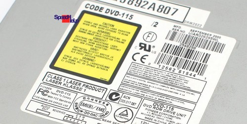 Lecteur DVD-ROM PIONEER DVD-115 CD-ROM IDE 40-PIN TESTÉ OK - Photo 2/3