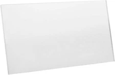 Spec101 Acrylic Place Cards - 2 x 3.5 Inch Rectangle Acrylic Blanks for Acrylic 