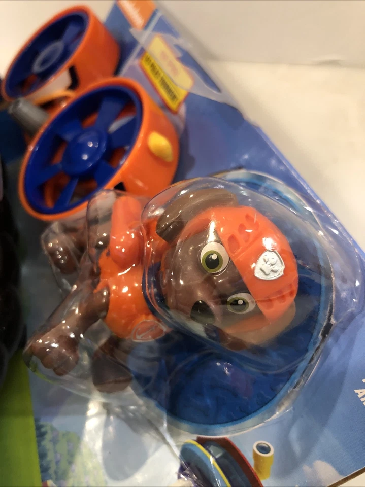 Фигурка Paw Patrol Zuma Hovercraft Rescue Vehicle собака плавает вращается оригинал 2016 - Изображение 4 из 4