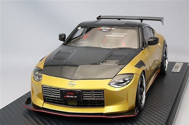 1/18 Ignition Model TOP SECRET Nissan Fairlady Z (RZ34) Gold 1/18 Ignition Model TOP SECRET Nissan Fairlady Z (RZ34) Gold