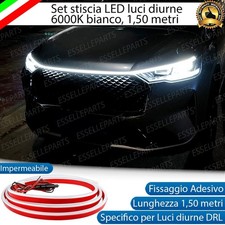 STRISCA STRIP LED LUCI DIURNE POSIZIONE DRL 6000K BIANCO PER FIAT DUCATO MK3