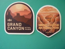 Grand Canyon National Park, Arizona Vinyl Sticker Decals Set of (2) Free Ship #2