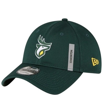 CFL Edmonton Elks New Era Sideline 9TWENTY Adjustable Hat Green One Size Fit