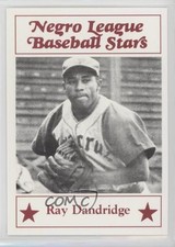 1986 Fritsch Negro League Baseball Stars Ray Dandridge #7 HOF 0w6