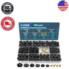 Durable Rubber Faucet Washers with Storage Bag - 106 Piece Leak Repair Solution