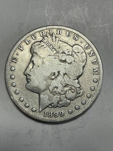 1899 S Morgan Silver Dollar Good