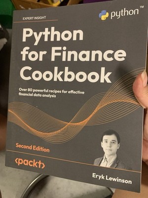 Python For Finance Cookbook 2nd Edition By Eryk Lewinson