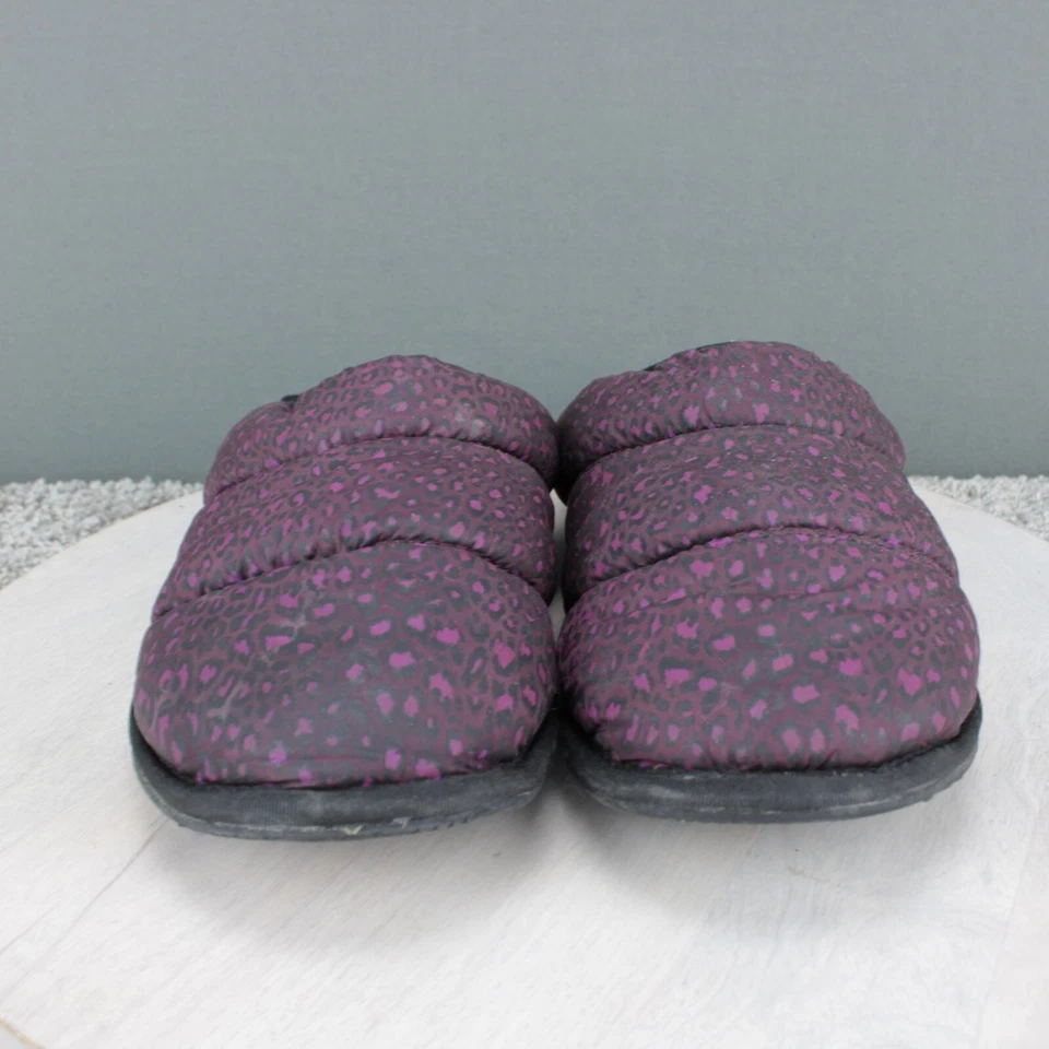 Chinelos Sorel Feminino 9 Roxo Isolado Acolchoado Conforto Interior Externo - Imagem 3 de 4