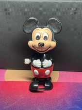 Vintage Disney Mickey Mouse Vintage Wind-Up Toy Figure TOMY 1977 Walks