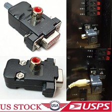 For Logitech Z-5500 Z5500 Subwoofer Audio Control Pod Cabel Connector Adapter US
