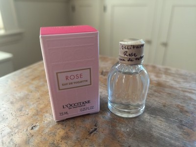 L'Occitane ROSE Eau De Toilette EDT  7.5 mL 0.25 oz Mini Perfume Bottle With Box