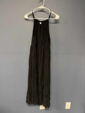 Old Navy Black Maxi Sundress Women’s Size M Spaghetti Strap 35x46