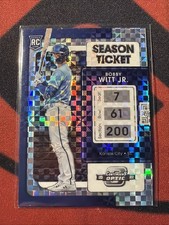 2022 Panini Chronicles - Contenders Optic Bobby Witt Jr. #19 Building Blocks