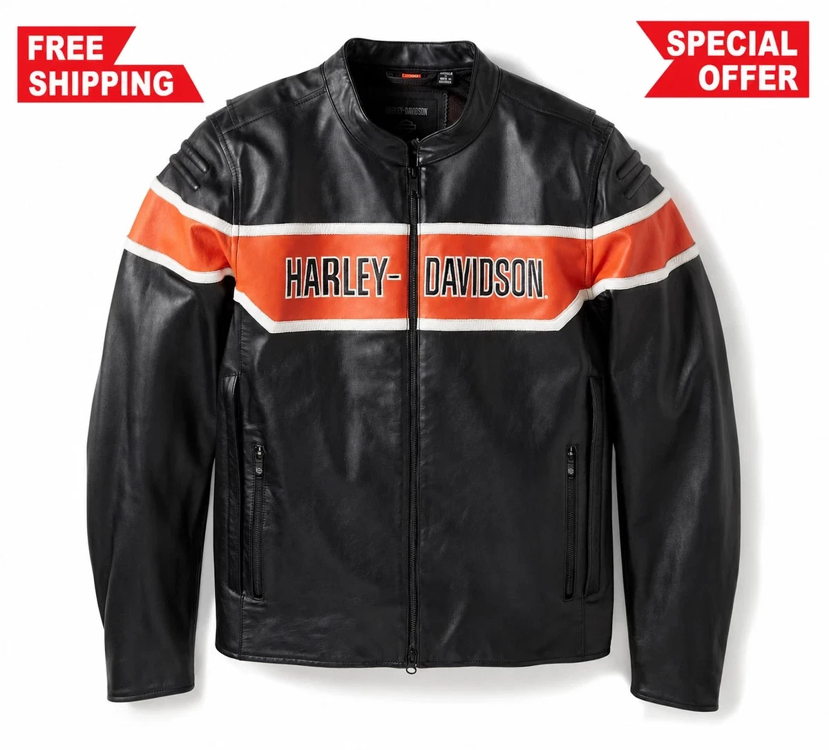 Harley-Davidson Leather Outer Shell Jackets for Men for Sale
