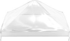 Copertura Gazebo 3X3M | Protezione Da Pioggia | Ricambio Impermeabile Trasparent