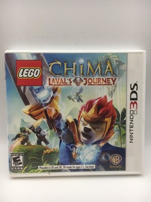 Nintendo 3DS 2013 - LEGO Chima: Laval's Journey w/ Box & Manual (Works)
