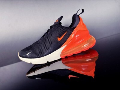 NIKE AIR MAX 270 -Total Orange- Sneaker schwarz/orange/weiß Gr.43 NEU/OVP