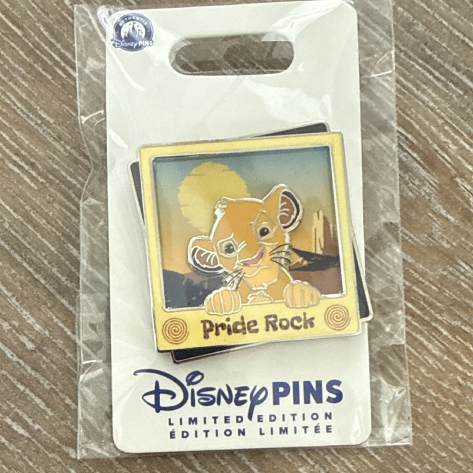 2026 Disney Simba Limited Edition Pride Rock Pin Single