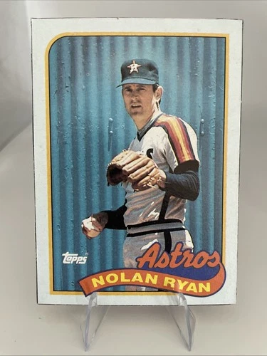 1989 Topps Baseball Wax Card Bottom # K Nolan Ryan (ABB1)