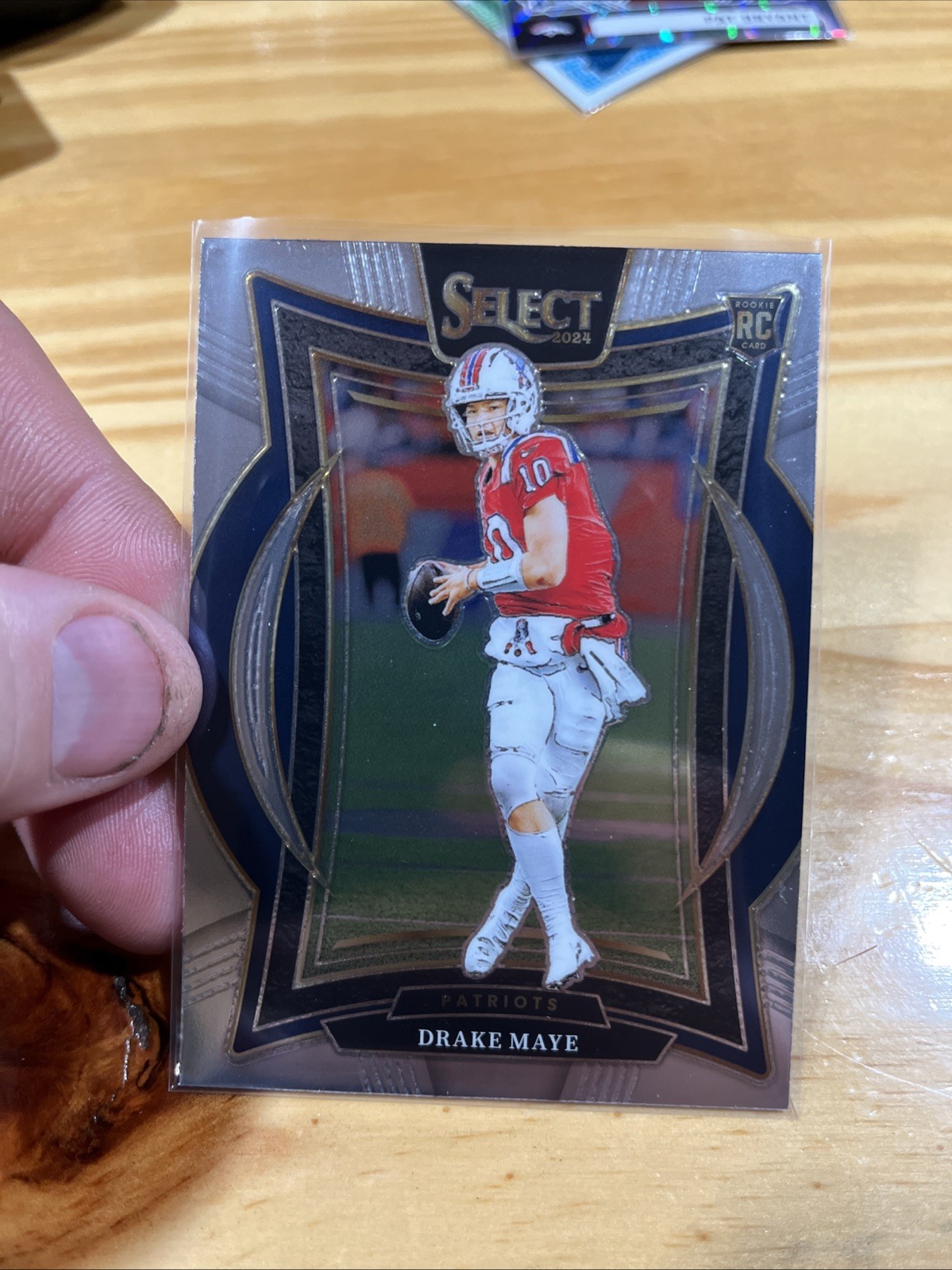 2024 Panini Select - Concourse Drake Maye #27 Silver Prizm (RC)