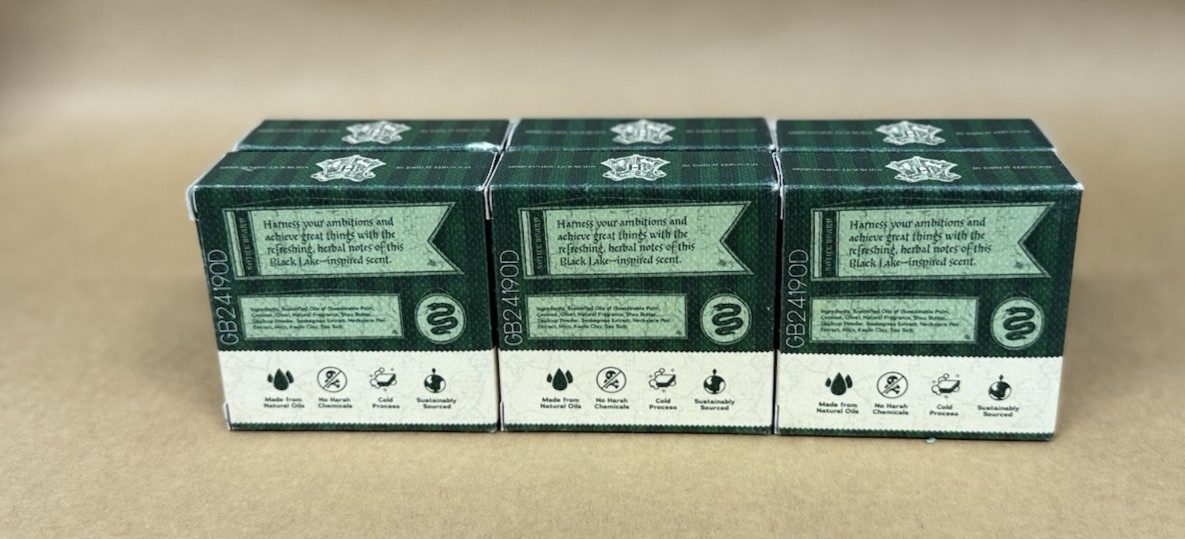 6 Pack - Dr Squatch Men's Suds of the Sly  Harry Potter5oz Bar - Zero Grit