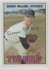 1967 Topps Denny McLain #420 9ol