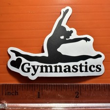Gymnastics Silhouette Sticker Gymnastics