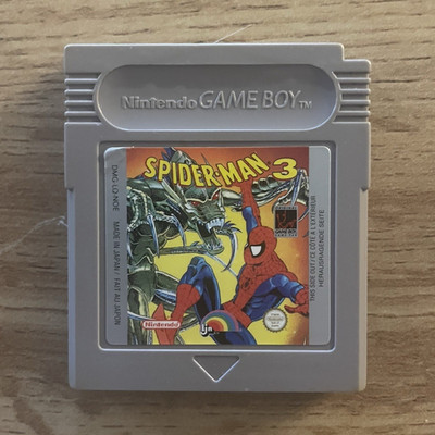 Spider-Man 3 für Nintendo Game Boy Spielmodul (Cartridge) Videospiel-Serie